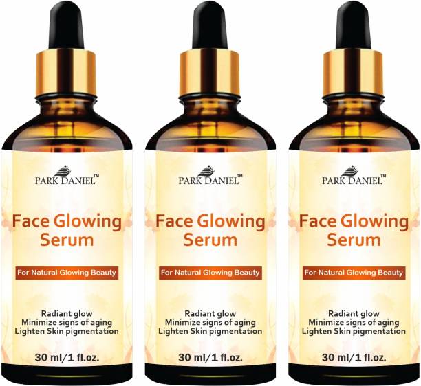 PARK DANIEL Face Glowing Serum For Radiant Glow|Anti-Aging Serum Pack of 3 of 30ML Price in India