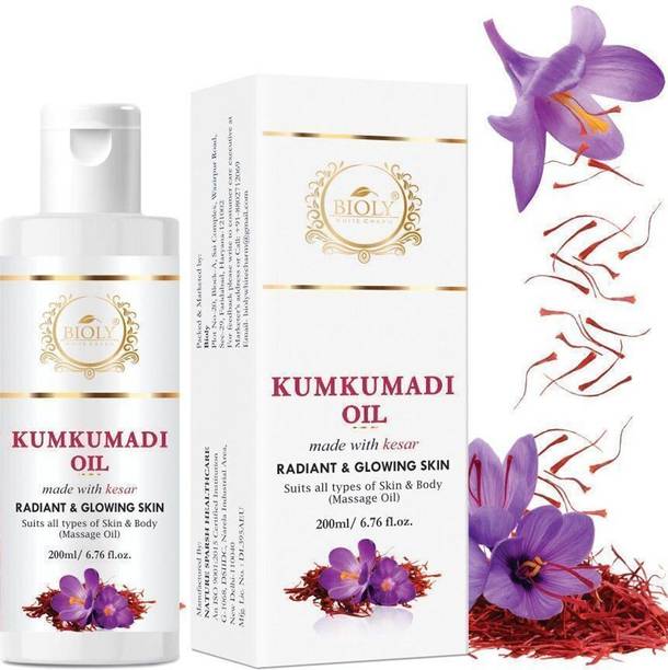 Bioly Kumkumadi Oil (Kesar Oil) For Anti Ageing