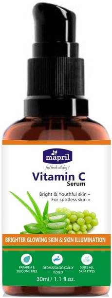 MAPRIL Vitamin C Serum for Bright, youthful skin and spotless skin-30ml.