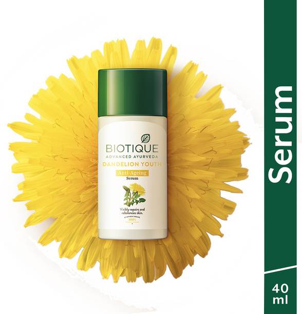 BIOTIQUE Youth Anti-Ageing Serum|Men & Women|Reduces Fine Lines|All Skin Types