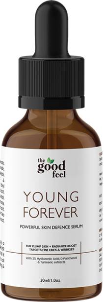The Good Feel Young Forever With 2% HA, Turmeric &amp; Aloe Vera|Face Serum|Targets Wrinkles