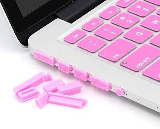 VASADIGITAL Silicone Dust Stopper for Laptop Notebook Computer PC USB HDMI RJ-45 Port Serial Pink Anti-dust Plug