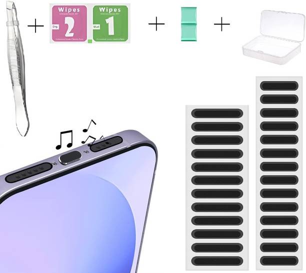 AXILA mobile speaker protector phone speaker protector sticker mobile speaker USB Black Anti-dust Plug