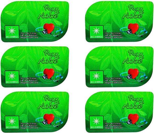 Groots HEALTH CARD Bio Energy set of 6 card Anti-Radiation Card