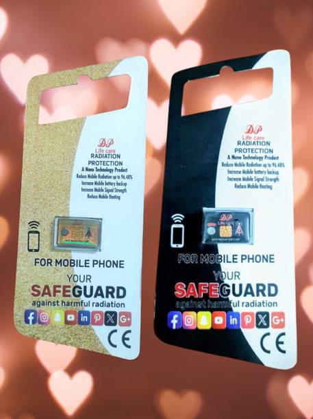 DP Life care Black and golden 2 chip set Anti-Radiation Chip