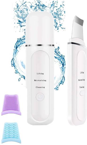 Cotsoco Ultrasonic Facial Skin Scrubber for Blackheads Remover Pores Cleaner Anti Wrinkle Machine