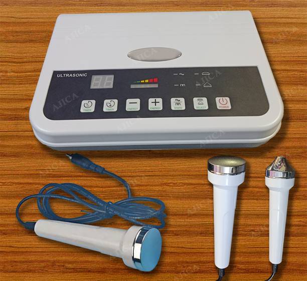AJICA 2 in 1 Facial Ultrasonic Machine | Face & Body Massager For Skin Tightening Anti Wrinkle Machine