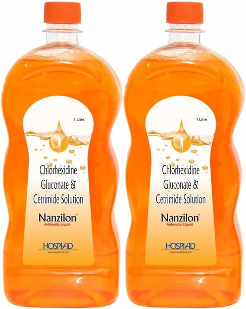 hospiaid Nanzilon Liquid for First Aid, Surface Disinfection and Personal Hygiene Antiseptic Liquid