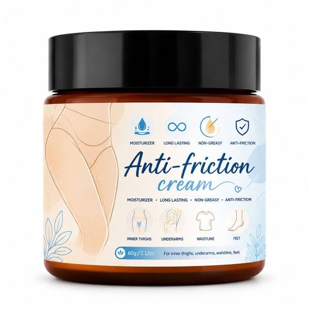 FLIXY Anti-Friction Cream for Inner Thighs, Underarms & Feet, 60 g Antiseptic Cream