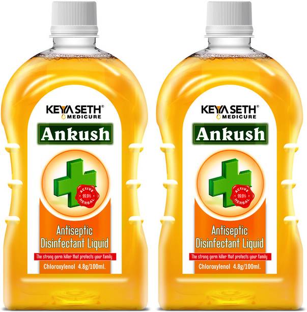 KEYA SETH AROMATHERAPY Ankush Antiseptic Disinfectant Liquid First Aid, Personal Hygiene & Home Cleaner Antiseptic Liquid