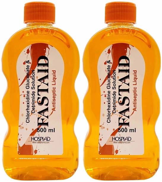 hospiaid Fast Aid Liquid for First Aid, Surface Disinfection and Personal Hygiene Antiseptic Liquid
