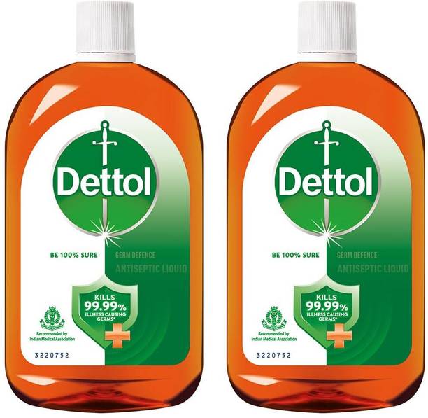 Dettol for First Aid , Surface Disinfection Antiseptic Liquid (10