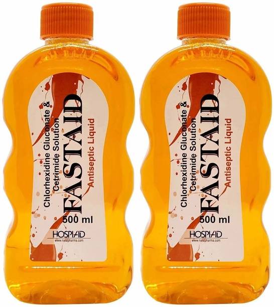 hospiaid Fast Aid Liquid for First Aid, Surface Disinfection and Personal Hygiene Antiseptic Liquid