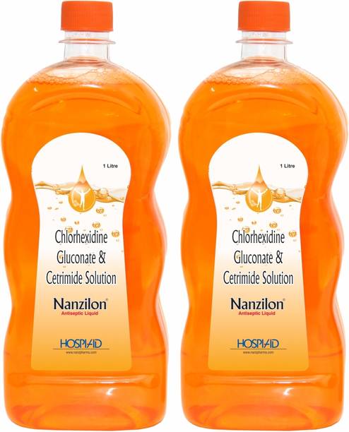 hospiaid Nanzilon Antiseptic Liquid | First Aid Solution for Skin & Surface Hygiene Antiseptic Liquid