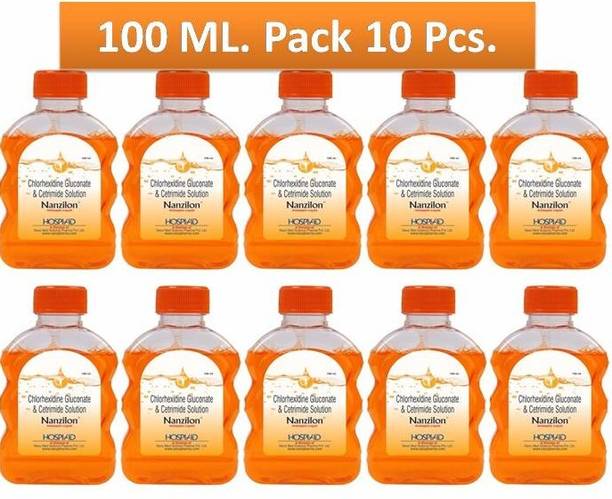 hospiaid Nanzilon Liquid for First Aid, Surface Disinfection and Personal Hygiene Antiseptic Liquid