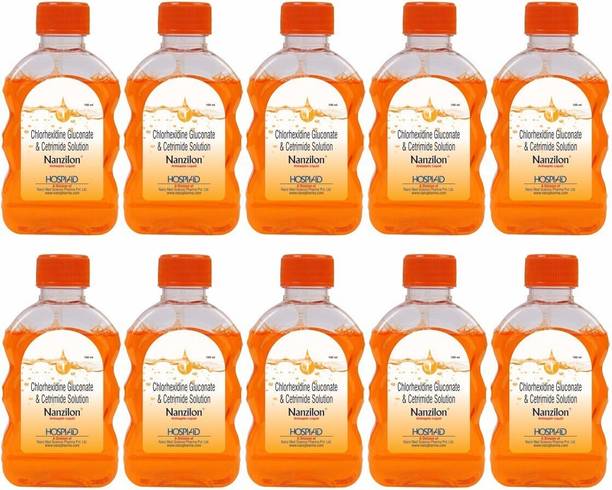 hospiaid Nanzilon Liquid for First Aid, Surface Disinfection and Personal Hygiene Antiseptic Liquid