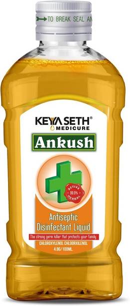 KEYA SETH AROMATHERAPY Ankush Antiseptic Disinfectant Liquid First Aid, Medical, Multipurpose Personal Hygiene & Home Cleaner Antiseptic Liquid