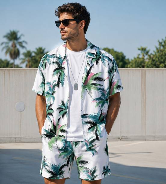 Shirt Regular Shorts Co-ords Set