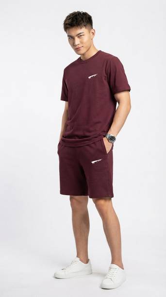 Tshirt Regular Shorts Co-ords Set