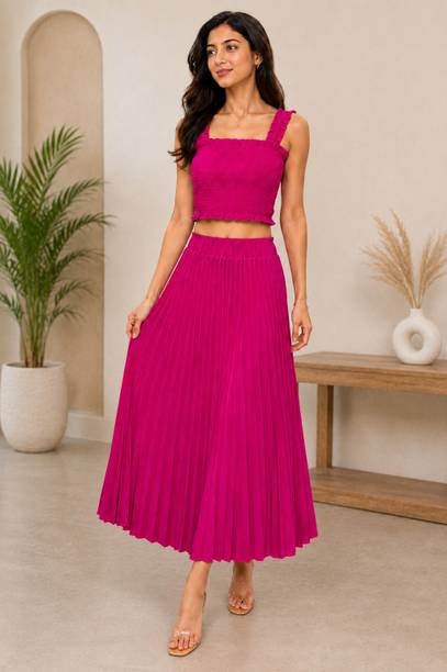 Top Skirt Co-ords Set