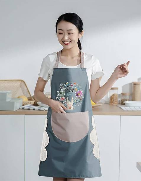 DIYAL ENTERPRISE Polyester Home Use Apron - Free Size
