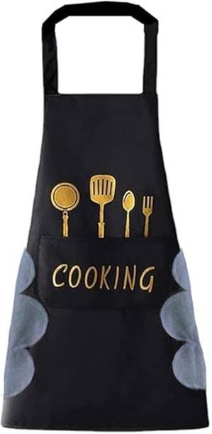 PORMONO Polyester Home Use Apron - Free Size