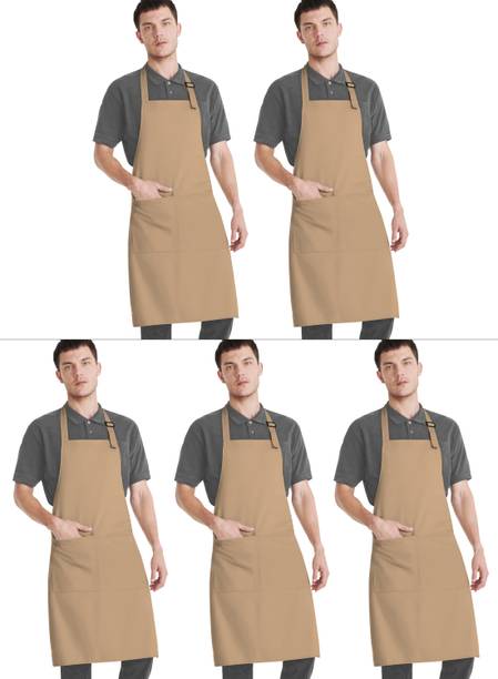 CRASOME Polyester Home Use Apron - Free Size