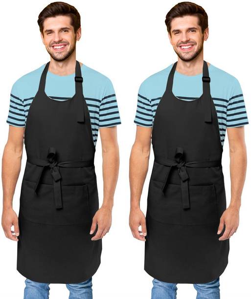 Cranique Polyester Home Use Apron - Free Size