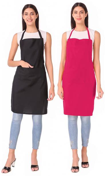 Kodenipr Club Polyester Home Use Apron - Free Size