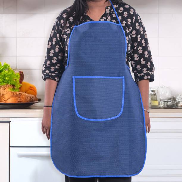 KUBER INDUSTRIES PVC Home Use Apron - Free Size