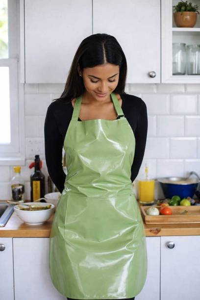 AREVOX PVC Home Use Apron - Free Size
