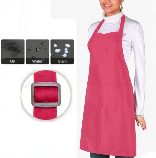 TENNYCER PVC Home Use Apron - Free Size