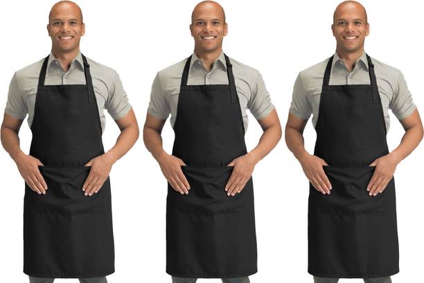 Blackpoll Polyester Home Use Apron - Free Size