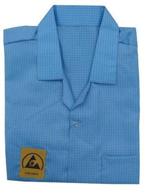 sky enterprise shop Sky-ESD Safe Anti Static Unisex Apron - Blue L Size(1-PC) Safety Jacket