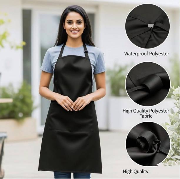 AREVOX PVC Home Use Apron - Free Size