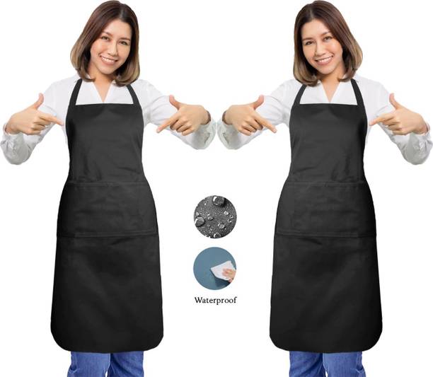 OASIS Polyester Home Use Apron - Free Size