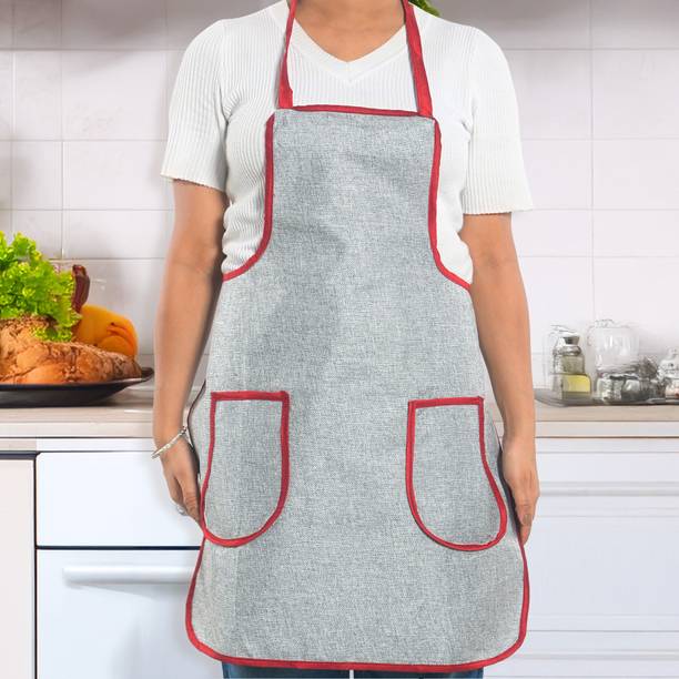 KUBER INDUSTRIES Jute Home Use Apron - Free Size