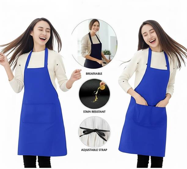 TENNYCER PVC Home Use Apron - Free Size