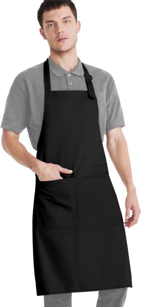 CRASOME Polyester Home Use Apron - Free Size
