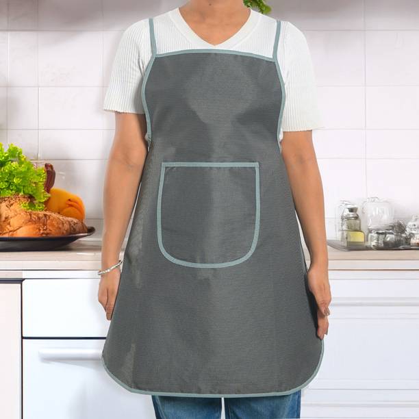 KUBER INDUSTRIES PVC Home Use Apron - Free Size