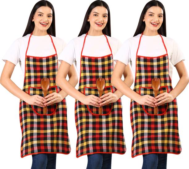 Aaries Cotton Home Use Apron - Free Size