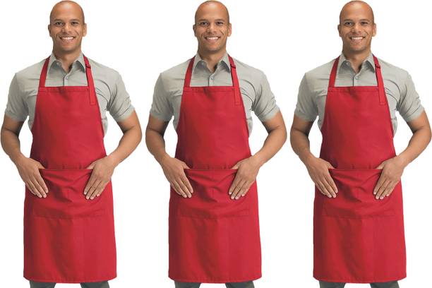 Blackpoll Polyester Home Use Apron - Free Size
