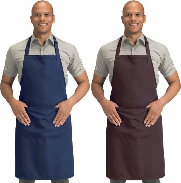 Blackpoll Polyester Home Use Apron - Free Size