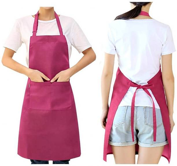 TENNYCER PVC Home Use Apron - Free Size