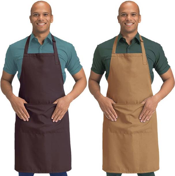 Blackpoll Polyester Home Use Apron - Free Size