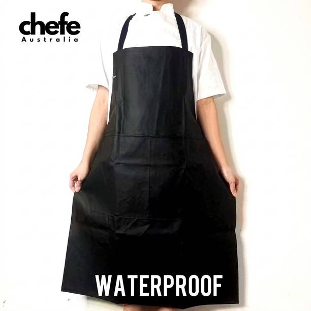 AIKOZIYA PVC Chef's Apron - Free Size