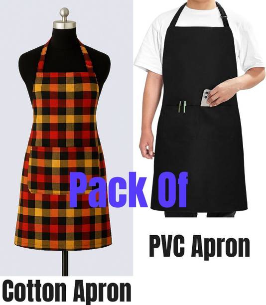 ProtClothing Cotton, PVC Grooming Apron - Free Size