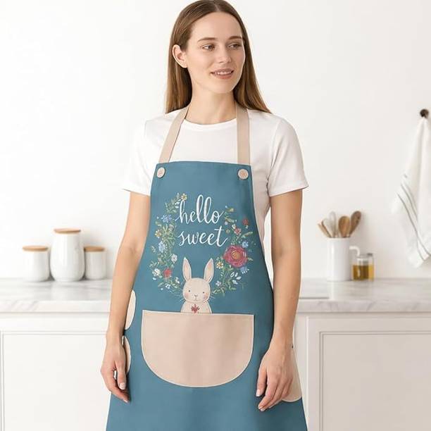 DIYAL ENTERPRISE Polyester Home Use Apron - Free Size