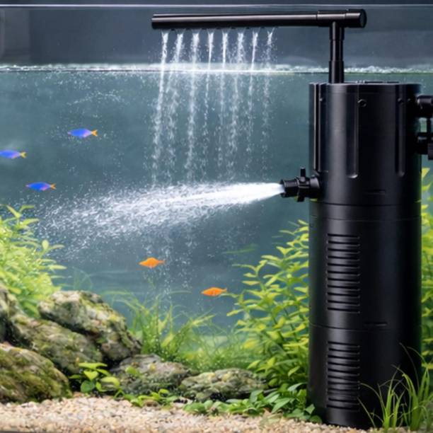 FinyPetz BL-98E 9W Internal Aquarium Filter 650L/H for 1-2 Ft Tank Sponge Aquarium Filter