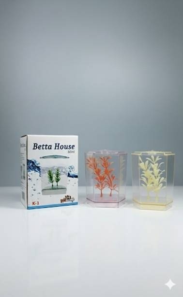 Petscope Single betta house Rectangle Aquarium Tank